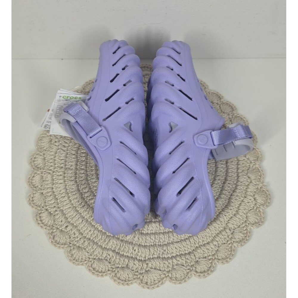 NEW CROCS ECHO CLOG WOMAN 10 MEN 8 Lavender COMFORT WATER RESISTANT LIGHTWEIGHT - Picture 14 of 15